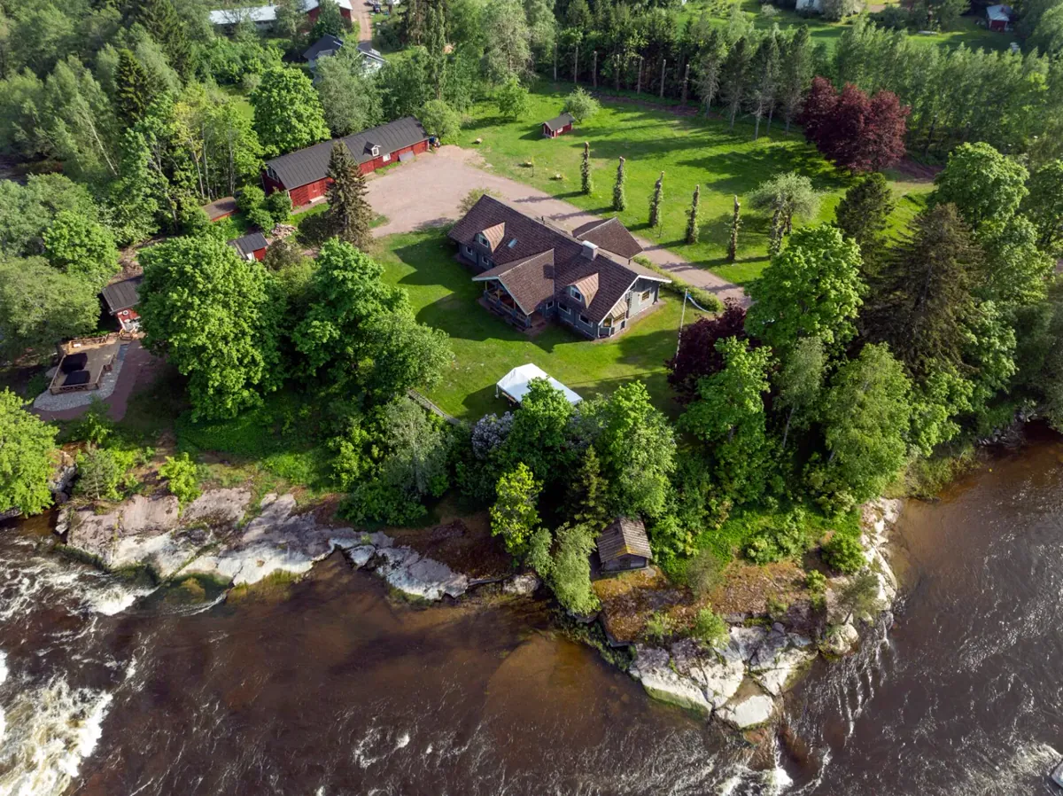 Villa Koskenäyräs sisätilat